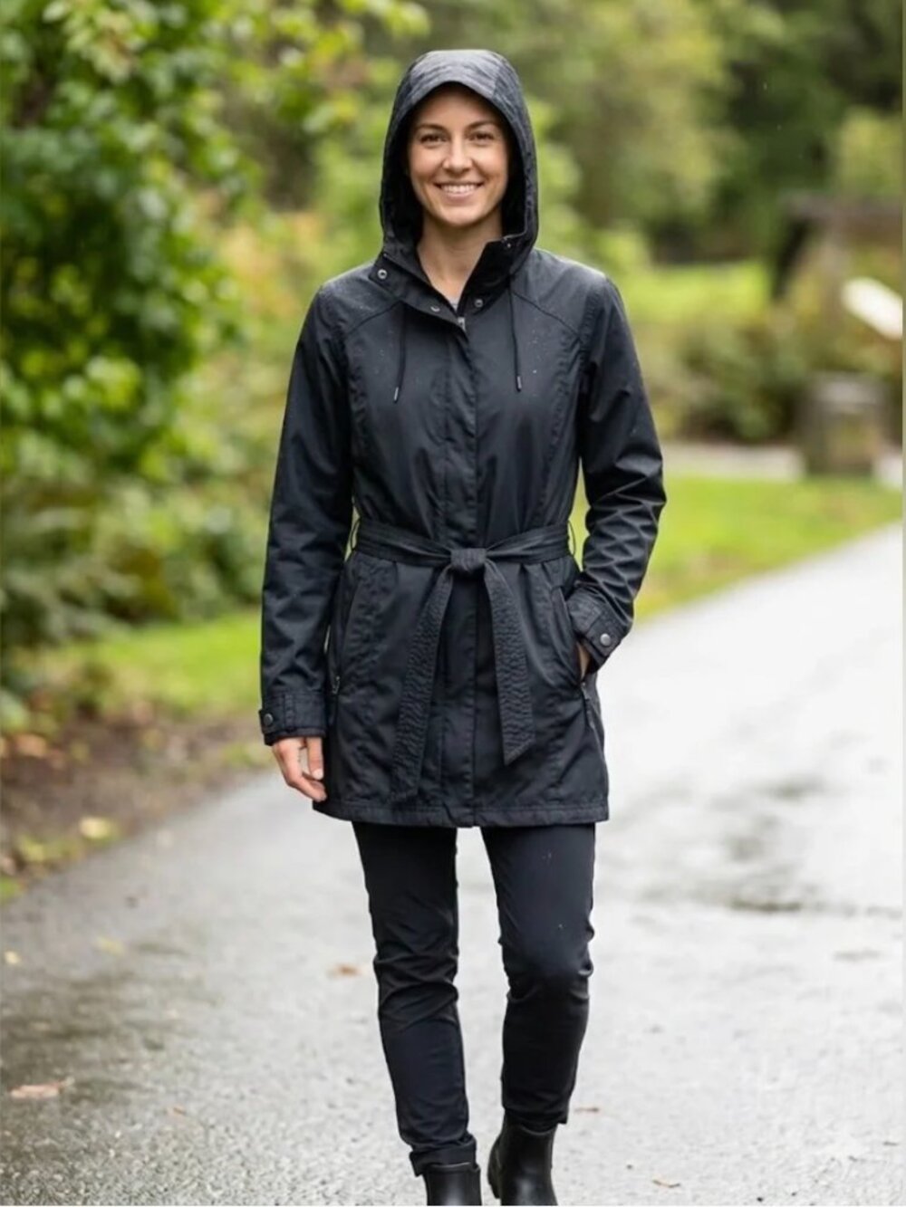 Columbia Women’s XS 'Pardon My Trench' Rain Jacket *Like New* - Picture 2 of 10